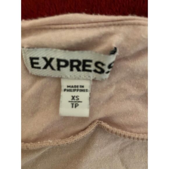 NWOT Express Raffle Top XS - Picture 3 of 8